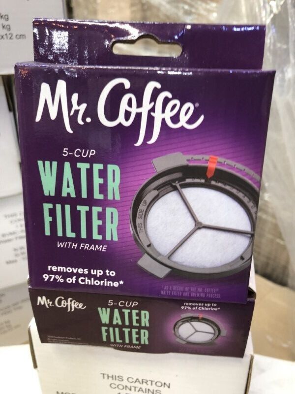 Mr. Coffee Carbon Water Filtration Disk with Frame CASE OF 5 FAST SH Bargain Wright