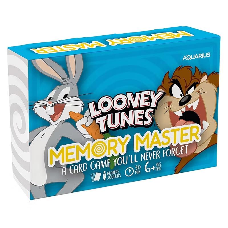Looney Tunes Memory Master Card Game Aquarius Puzzles Brand New Great Gift Idea!