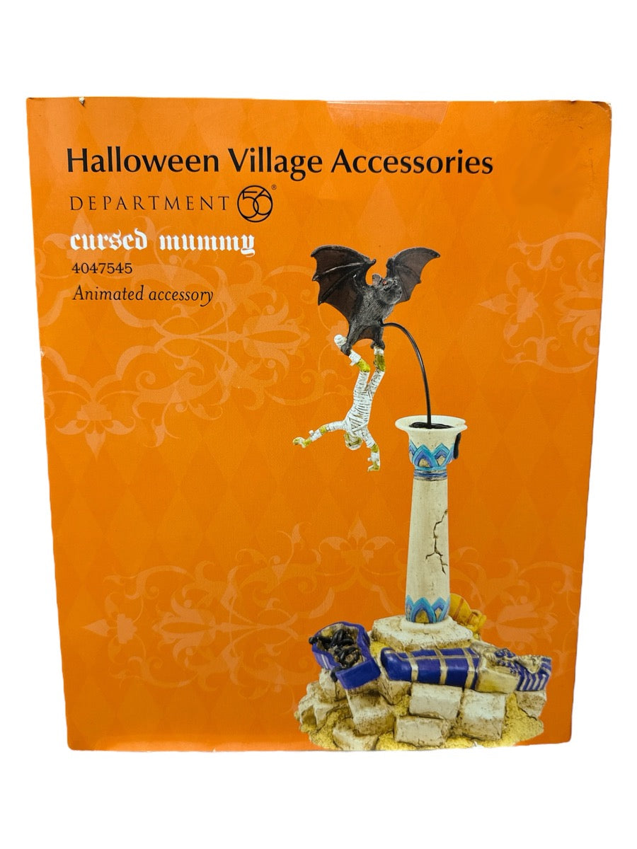 Department 56: Cursed Mummy - Animated - Snow Village Halloween