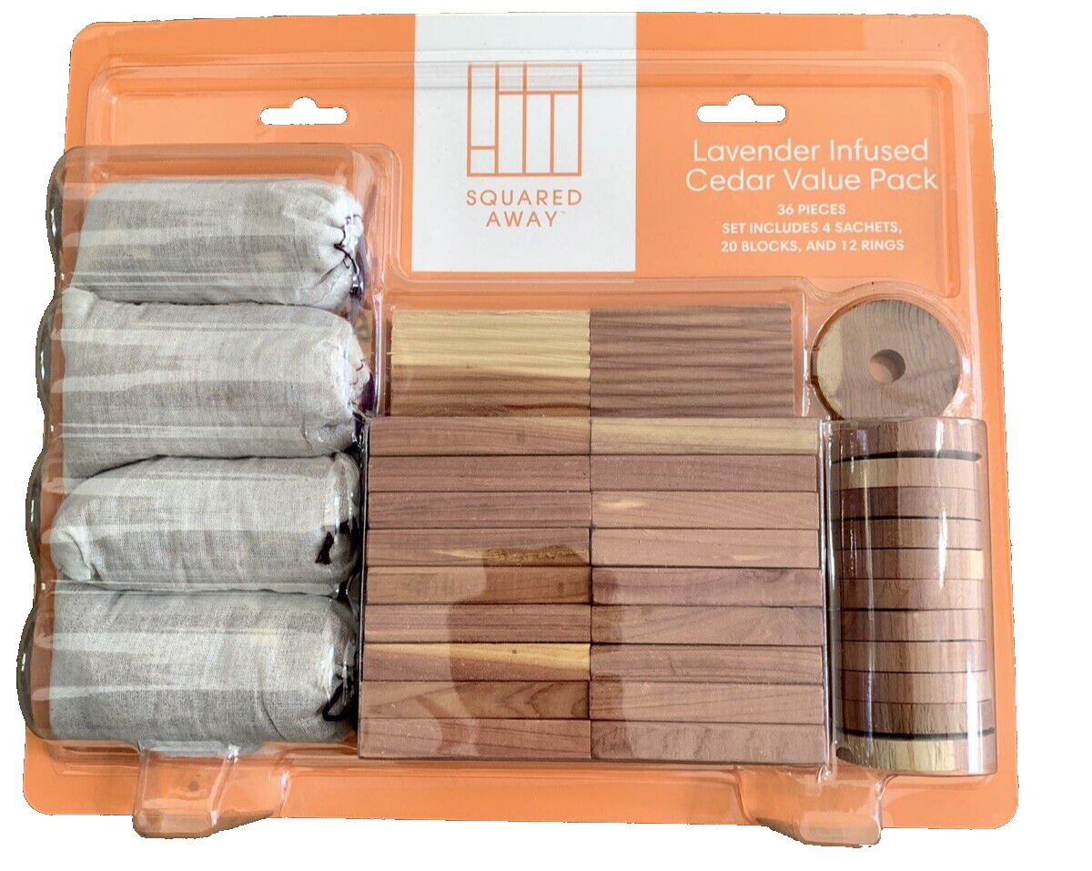 Squared Away™ 36-Piece Cedar Value Pack