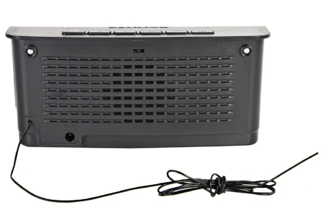 Craig Led Alarm Clock With Am/Fm Radio 1.2-Inch Display, Black (CR45372 )