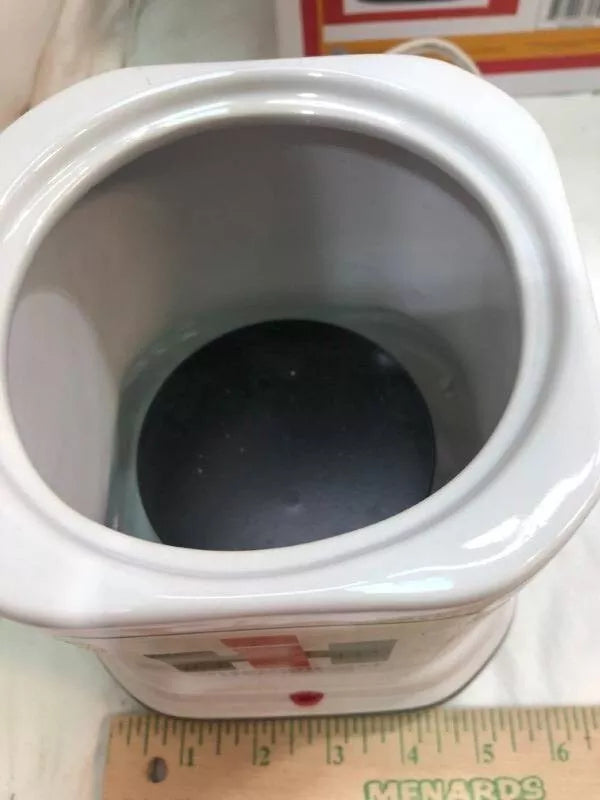 International Harvester Case Ceramic Candle Warmer FW 445 New Older Stock Rare