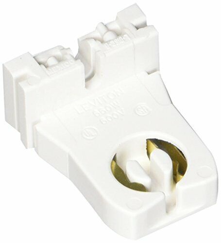 Leviton Medium G13 Base Bi-Pin Fluorescent Lamp Holder Low Profile 13351-D 10 PK