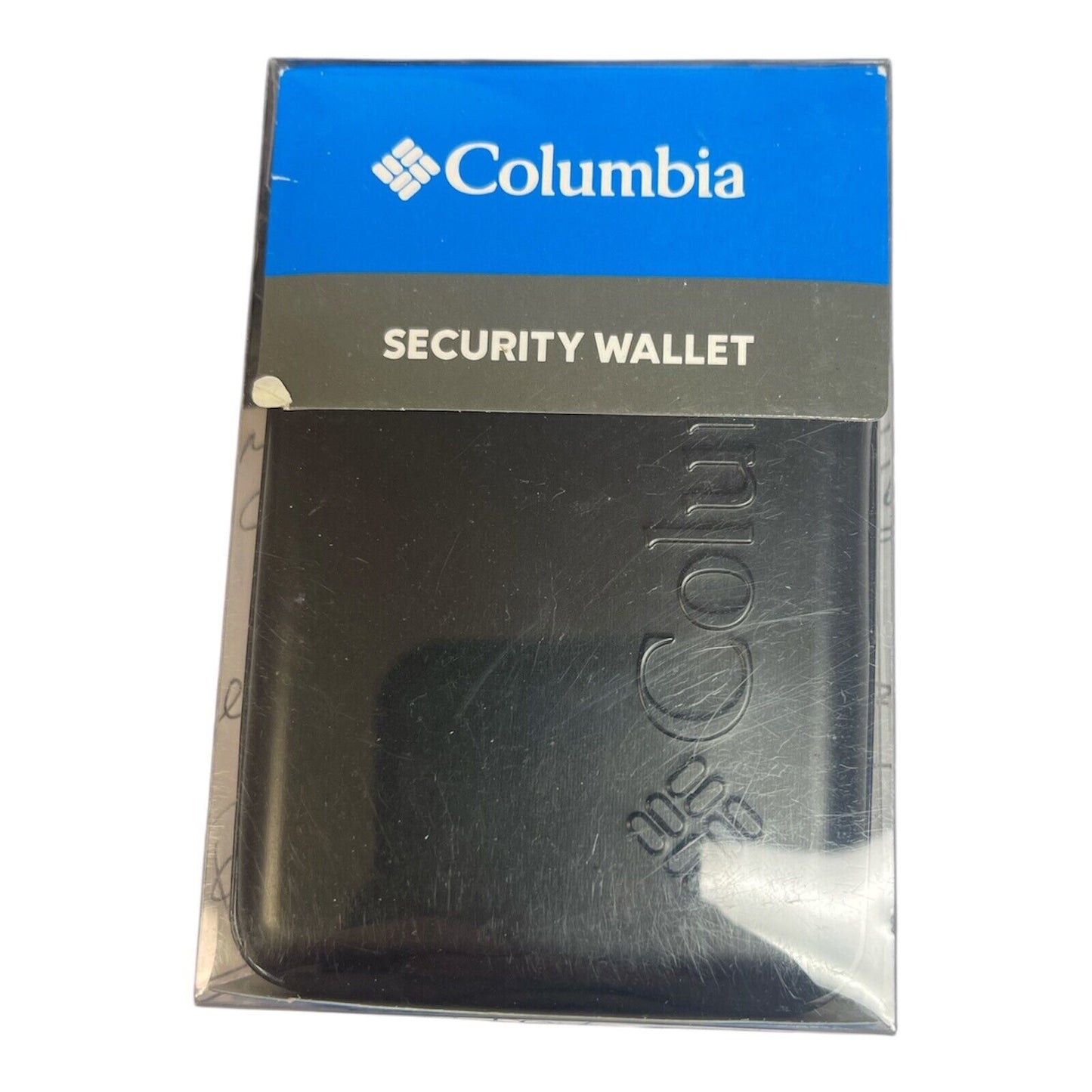 Columbia Black or Charcoal RFID Hard Security Card Wallet 41CO3018