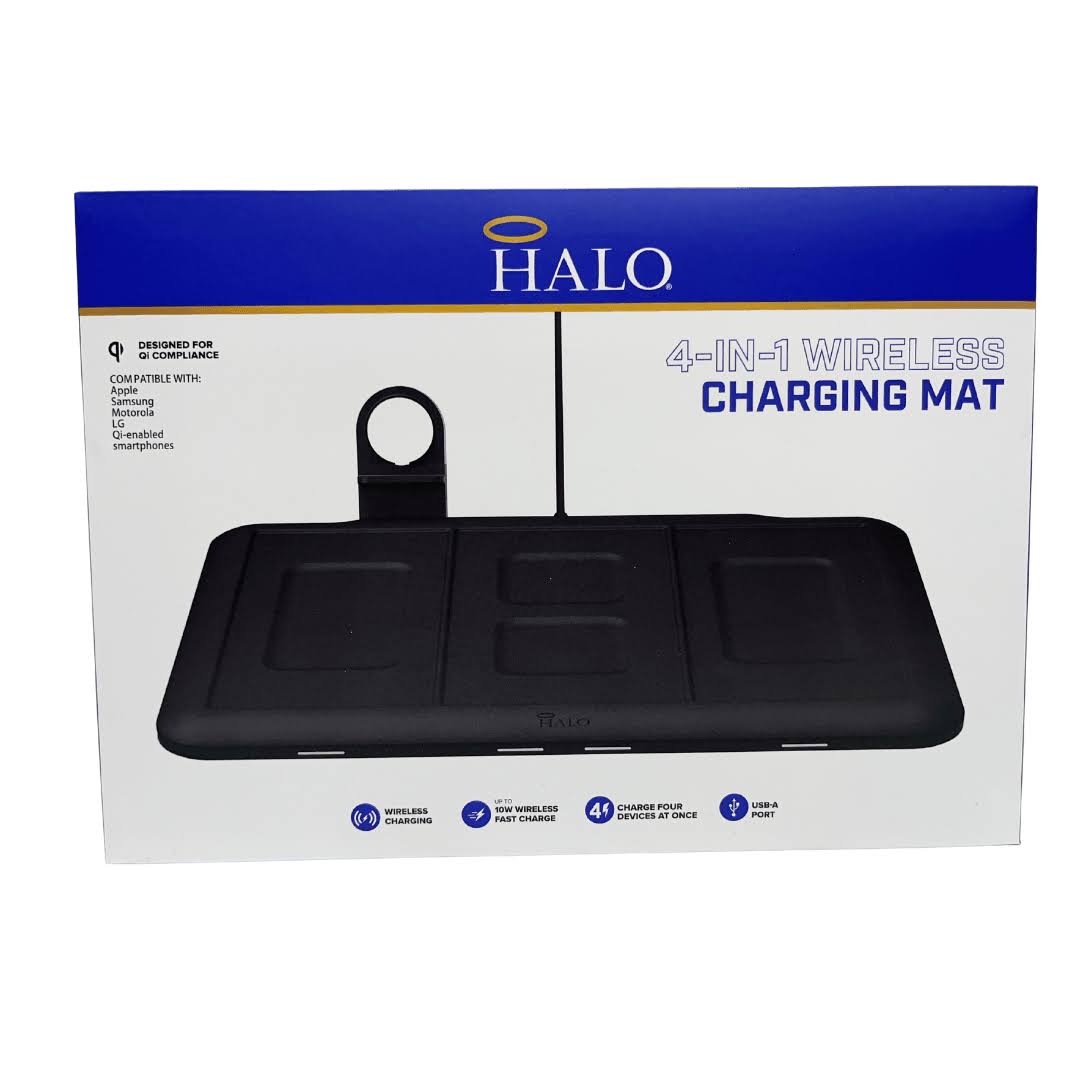 Zagg Halo 4 in 1 shops Wireless Charging Pad