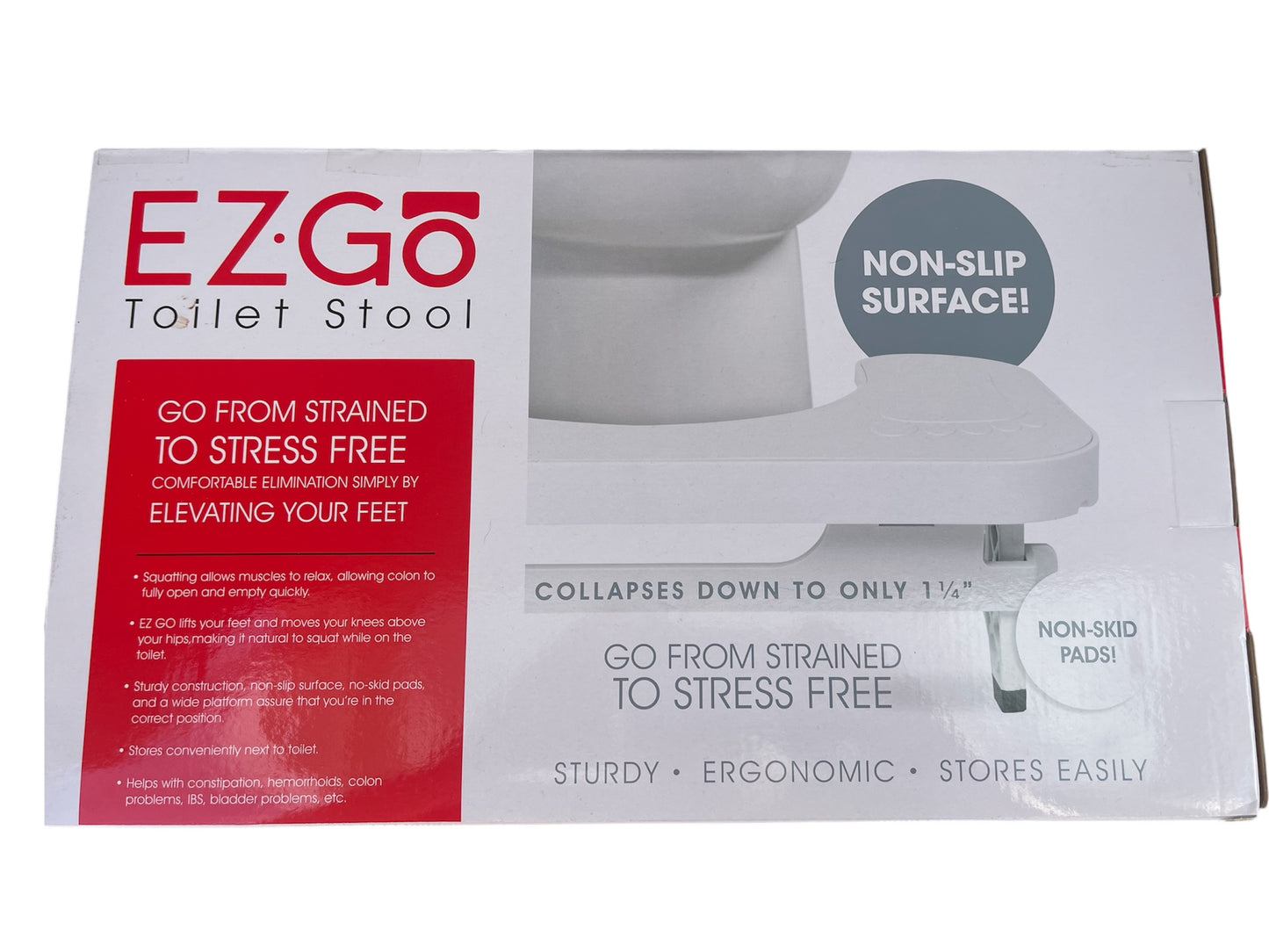 Viatek EZGO1 EZ-Go Toilet Stool