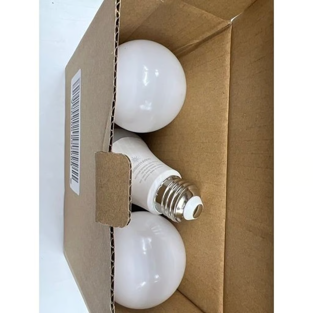 Bright Living Motion Sensor LED Bulbs 3 Pack 8W Soft