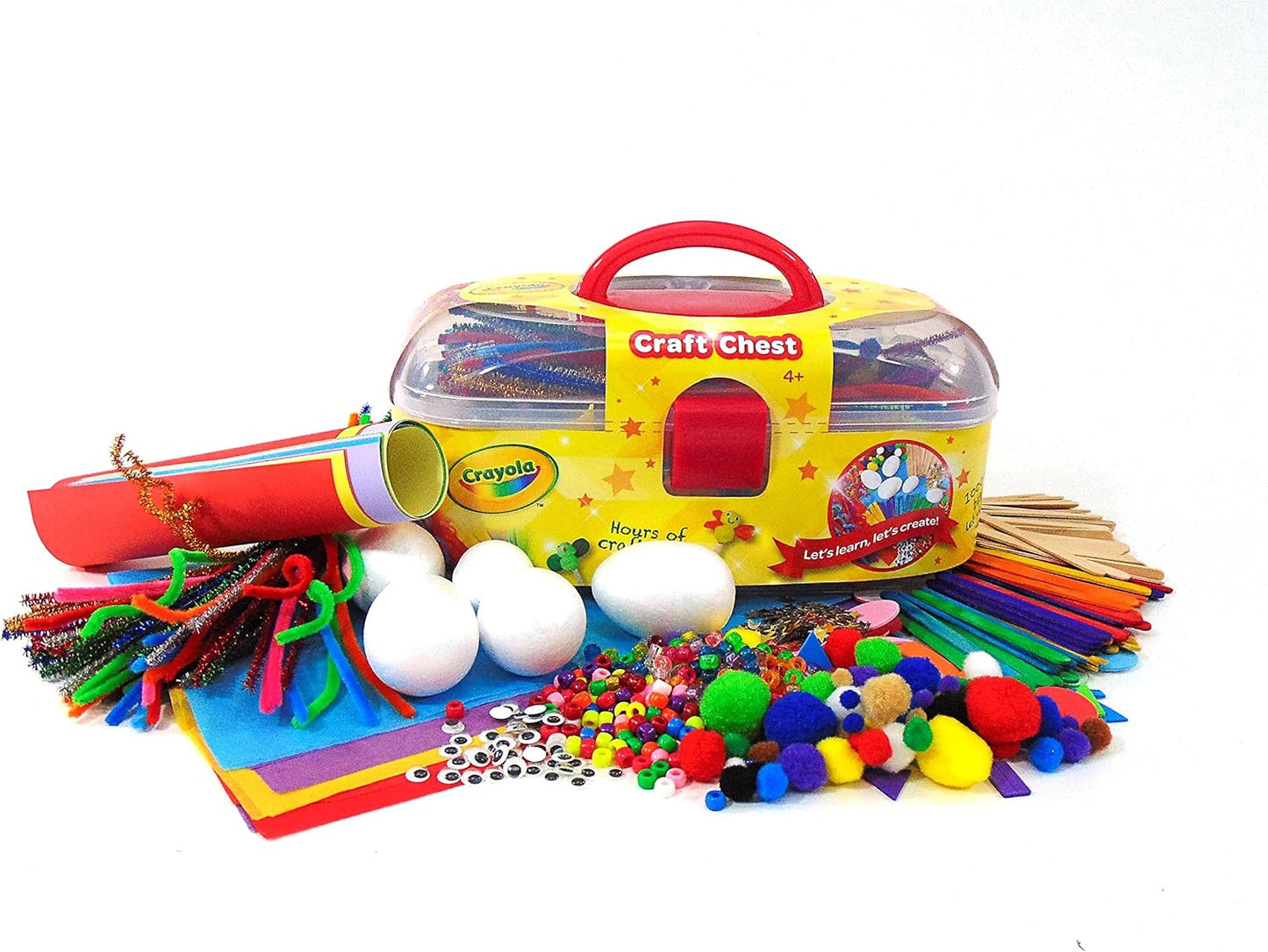 Crayola Craft Chest, 171 Pieces in a cool chest!