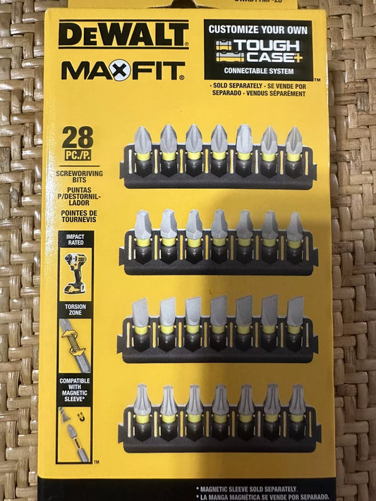 Dewalt max fit bit screwdriving Bits 28pc DWABYTMF-28