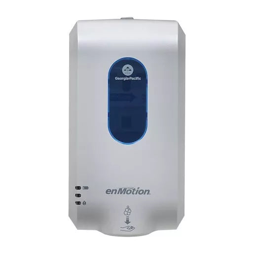 GP PRO ENMOTION® GEN2 AUTOMATED TOUCHLESS SOAP & SANITIZER DISPENSER, GRAY