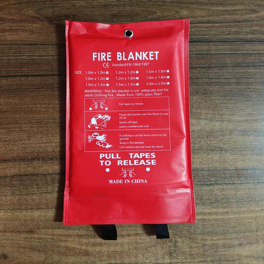 Fiberglass Emergency Fireproof Blanket - Flame Retardant & Heat Insulation