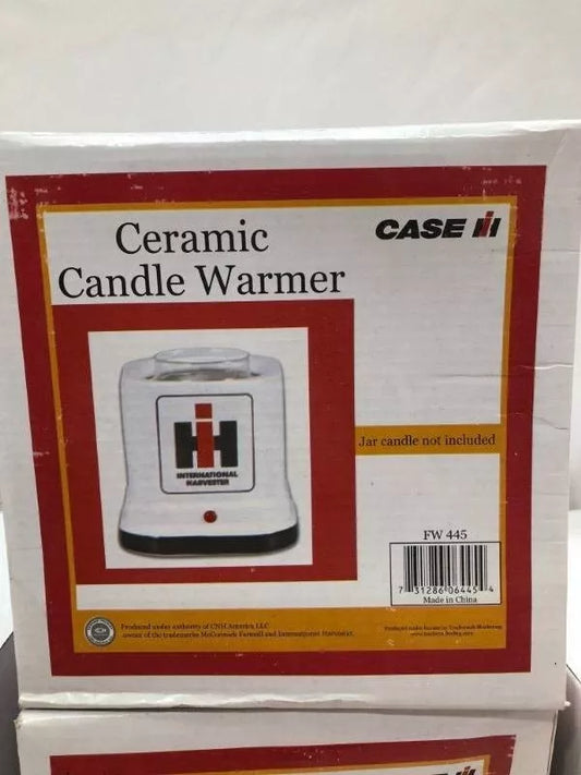 International Harvester Case Ceramic Candle Warmer FW 445 New Older Stock Rare