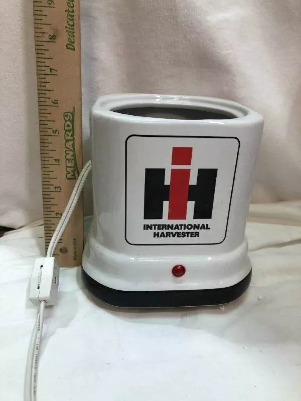 International Harvester Case Ceramic Candle Warmer FW 445 New Older Stock Rare