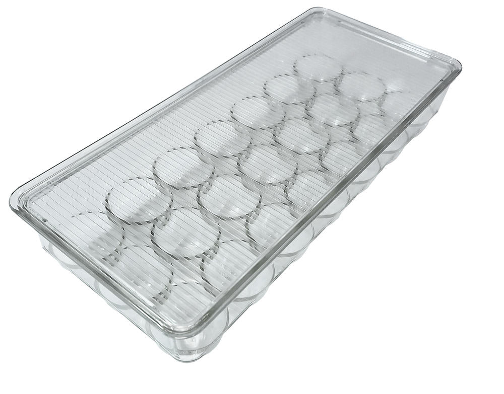 Just Cook 21 Slot Egg Storage Container with Lid