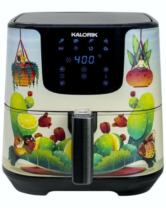 Kalorik 5.3 Qt. Air Fryer Pro Limited Edition 8 Presets Graphics